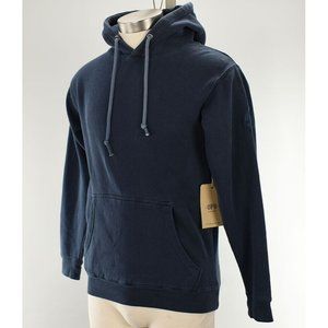 OPB ORIGINAL PAPERBACKS Men Loz Feliz Hoodie Small Moonlight Navy Sweatshirt NWT